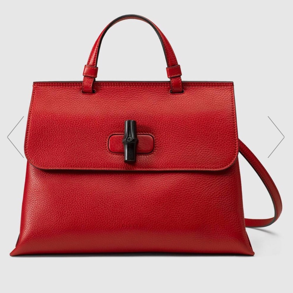 Authentic Gucci bamboo bag